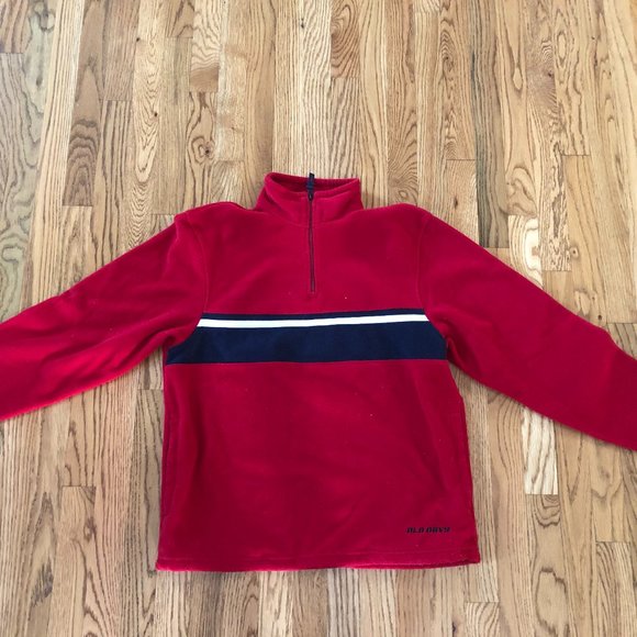 OLD NAVY M 1/4 ZIP SOFT WARM FLEECE PULLOVER - LONG SLEEVES - Picture 1 of 1